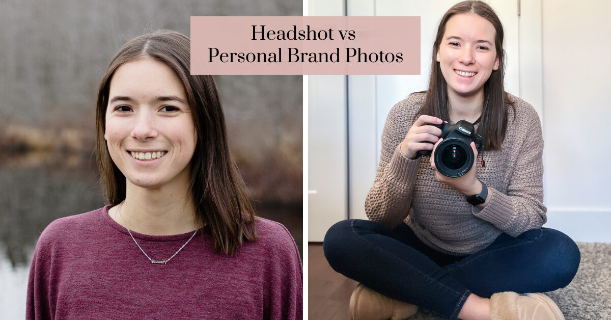 Personal Branding Photos vs Headshots in Halifax: What’s the Difference?