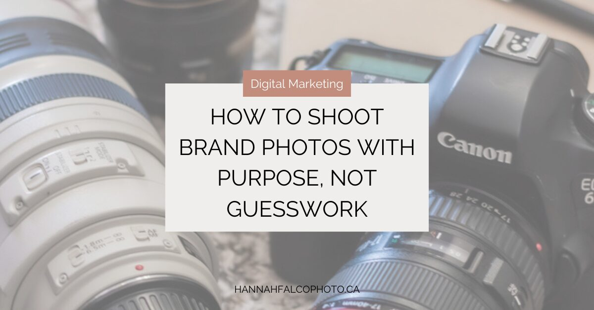 How to Shoot Brand Photos with Purpose, Not Guesswork
